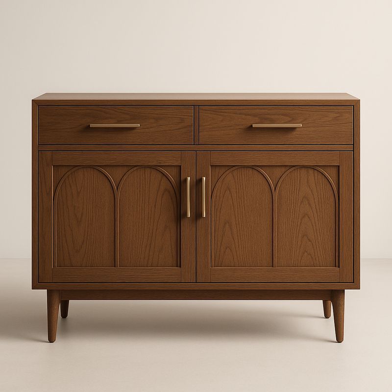 Buffet en Bois avec Portes et Tiroirs-Cosyrooma