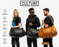 (BACK IN STOCK) Culture Leather Travel Duffle Bag (Dual Straps)