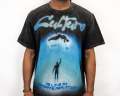CULTURE "GALAXY" HEAVYWEIGHT WASHED BLACK TEE SHIRT