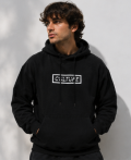 *WASHED BLACK* CULTURE BOX LOGO HOODIE