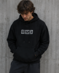 *WASHED BLACK* CULTURE BOX LOGO HOODIE