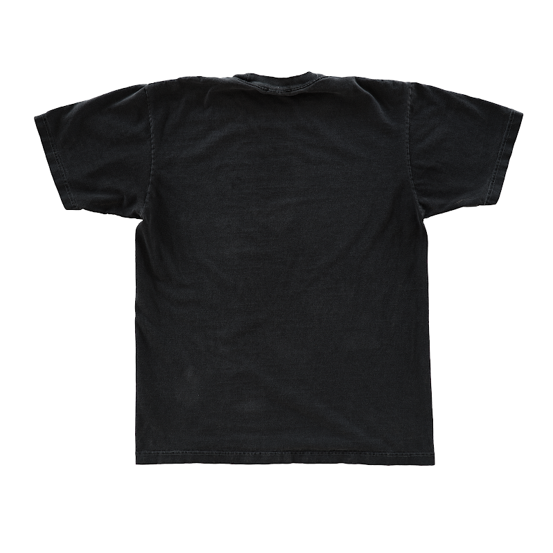 CULTURE "GALAXY" HEAVYWEIGHT WASHED BLACK TEE SHIRT