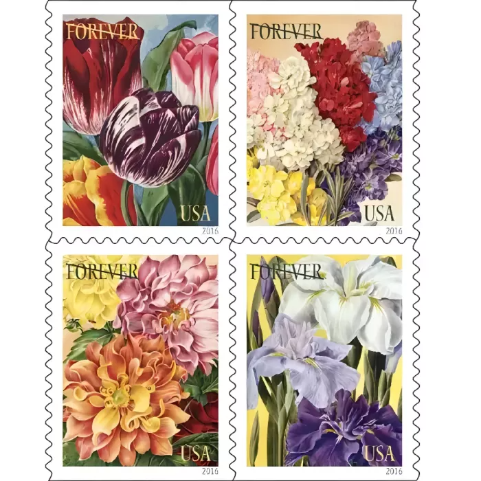 2016 Botanical Art Forever Stamps