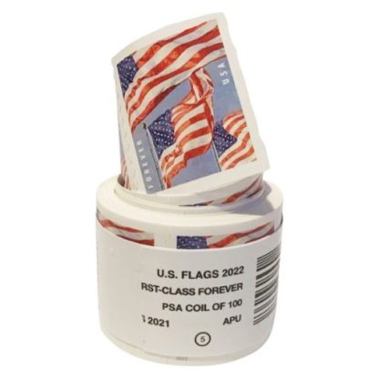 2022 U.S. Flag Forever Stamps Roll