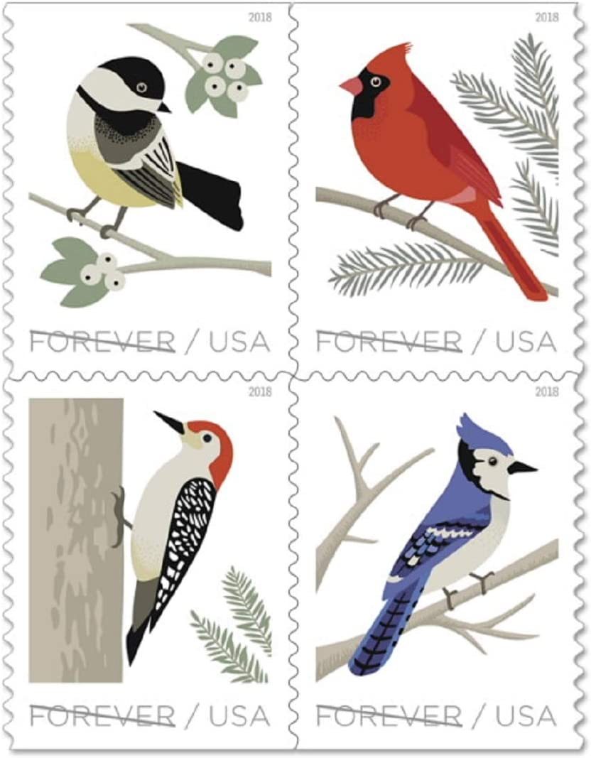 2018 Birds in Winter Stamps