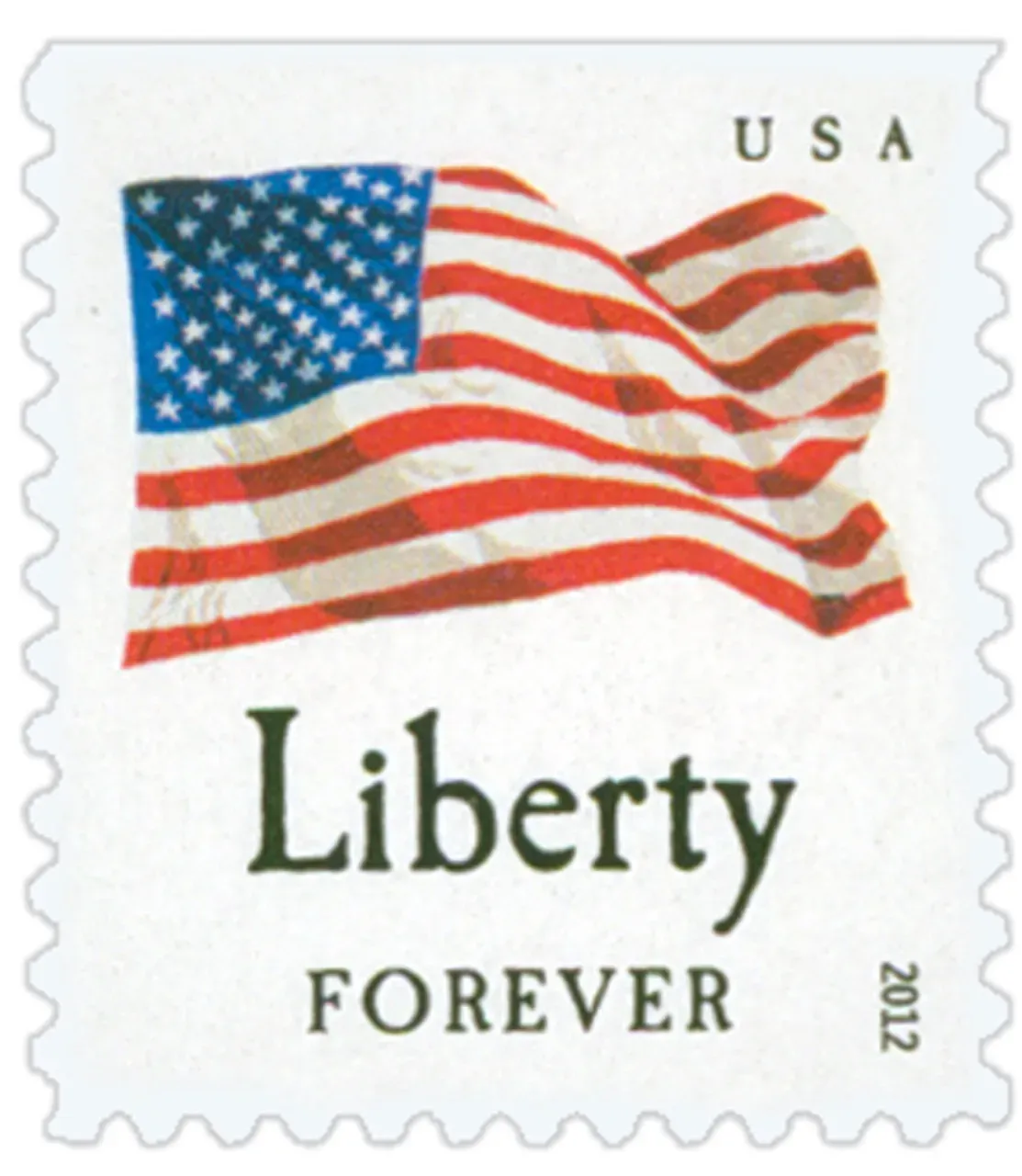 Four Flags Stamps.2012