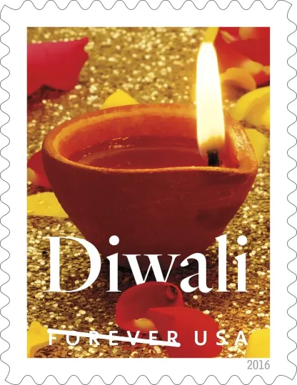 2016 USPS Diwali Celebration First Class Postage Stamps
