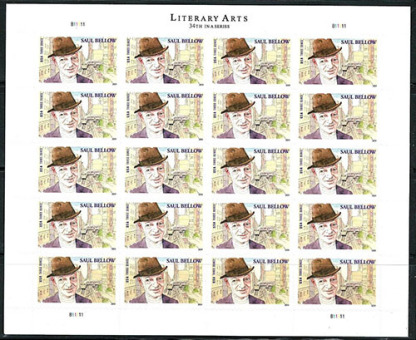 2024 USPS Saul Bellow Forever Stamps