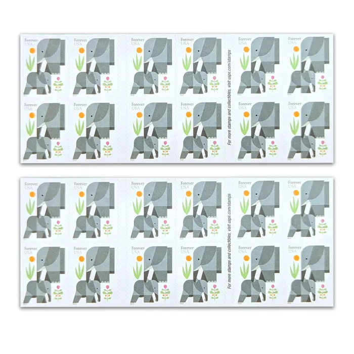 100PCS-Elephants 2022