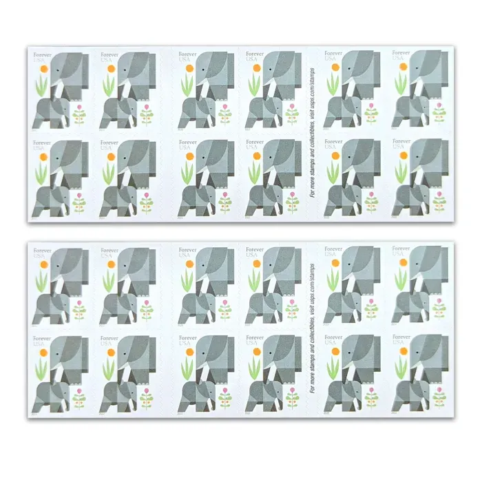 100PCS-Elephants 2022