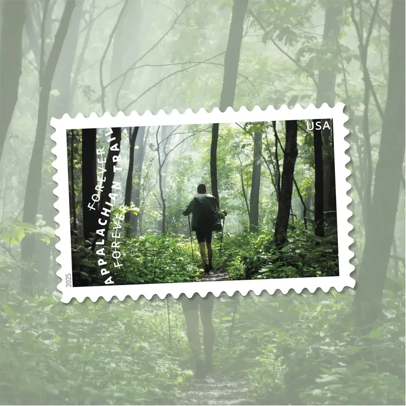2025 The Appalachian Trail Forever Stamps