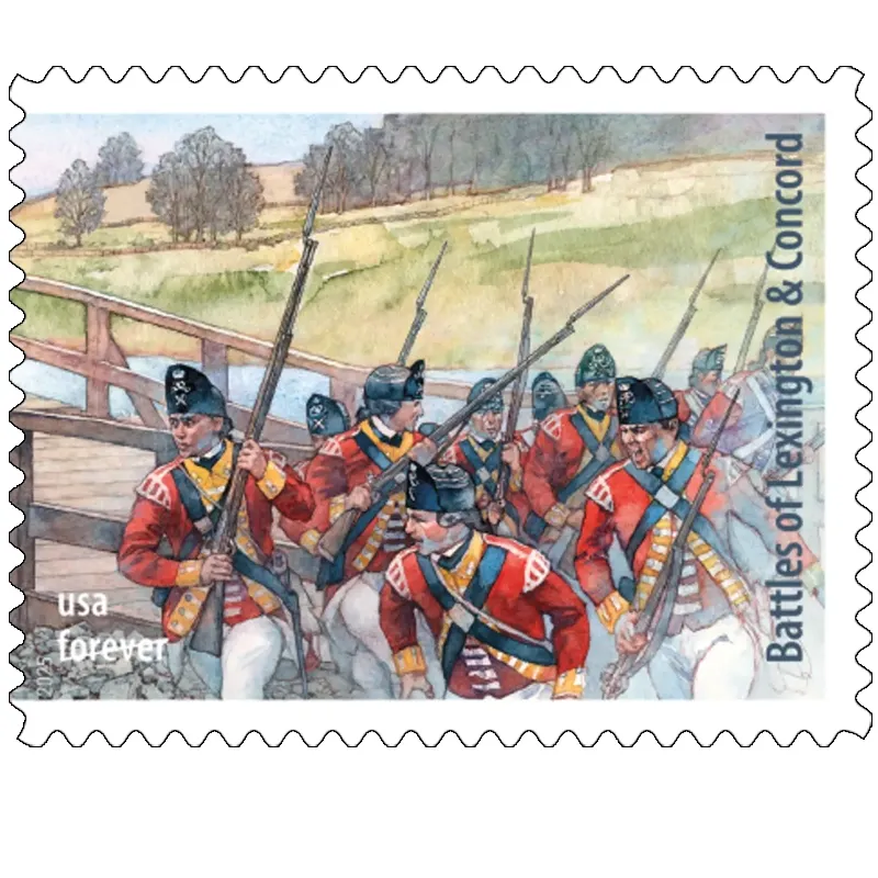 2025 Battlefields of the American Revolution Stamps