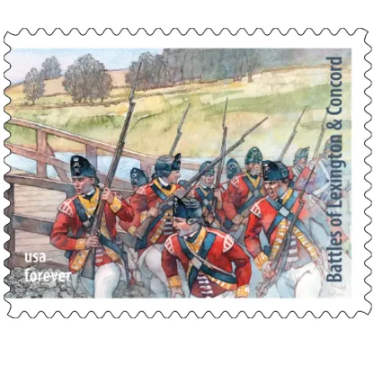 2025 Battlefields of the American Revolution Stamps
