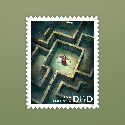 2024 Dungeons & Dragons Forever Stamps