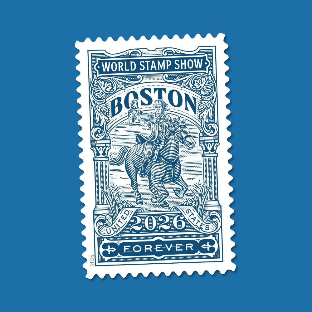  2026 Boston World Stamp Show  Forever Stamps
