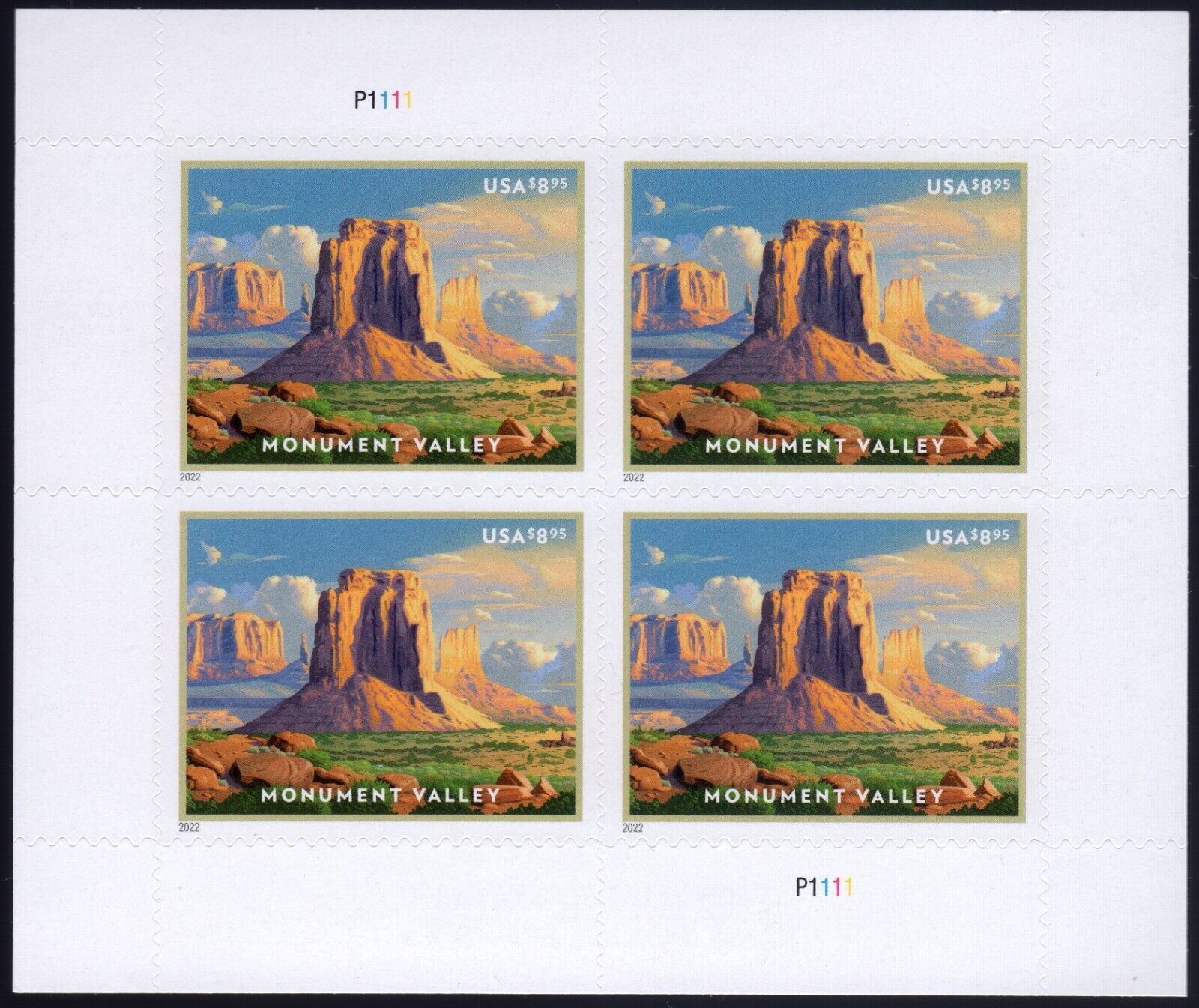 2022 Memorial Valley Priority Stamp