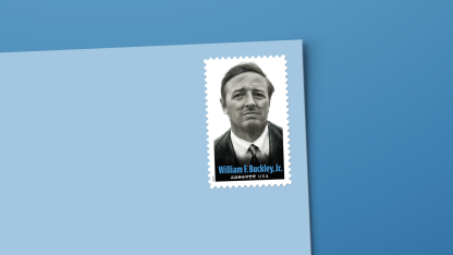 2025 William F. Buckley Jr. Forever Stamps