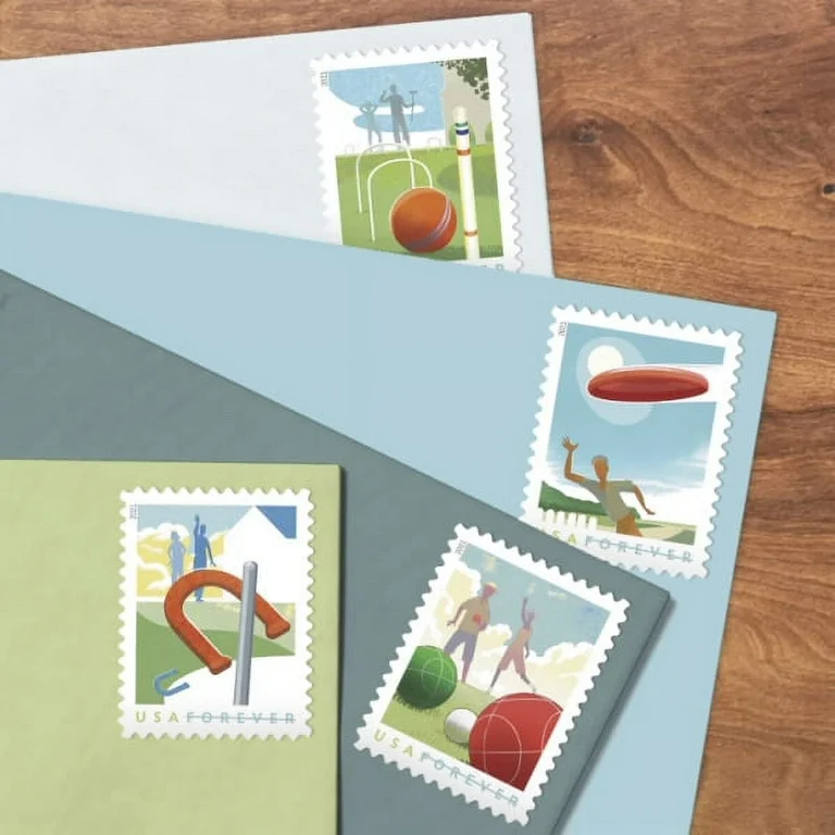 2021 Backyard Games Forever Stamps