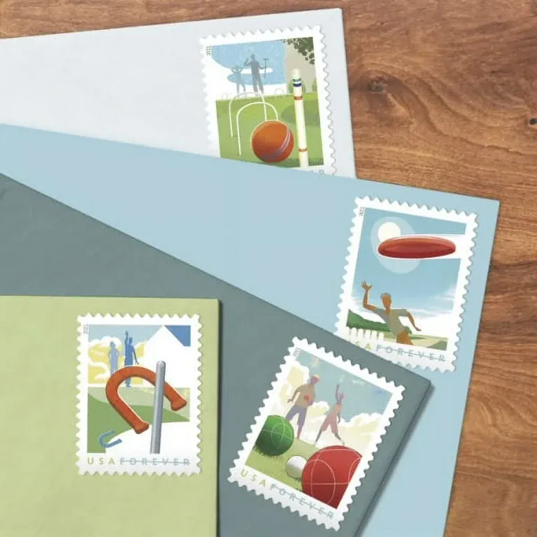 2021 Backyard Games Forever Stamps