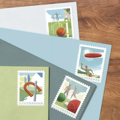 2021 Backyard Games Forever Stamps