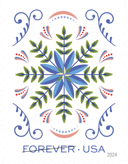 Holiday Joy Forever Stamps 2024