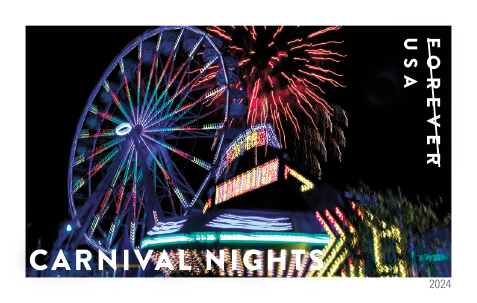Carnival Nights Forever Stamps - 2024