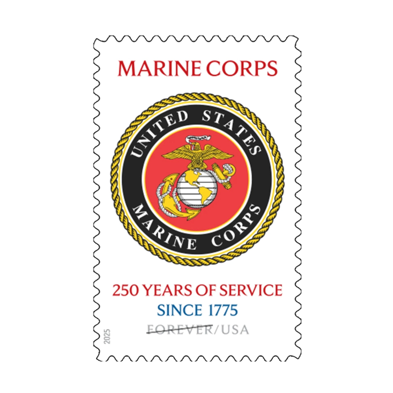 2025 U.S. Marine Corps 250th Stamps