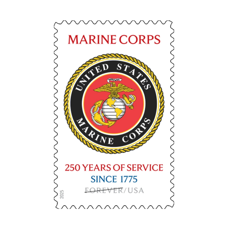 2025 U.S. Marine Corps 250th Stamps
