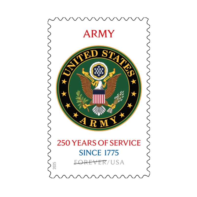 2025 U.S. Army 250th Stamps