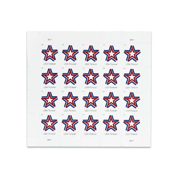 Star Ribbon Stamps