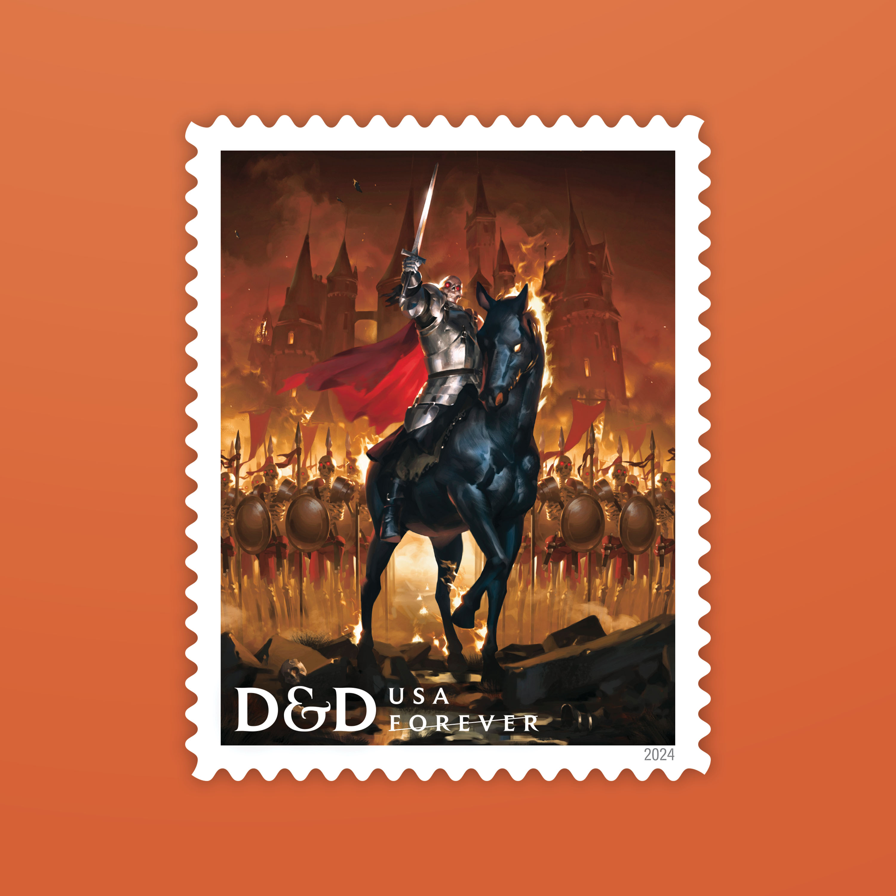 2024 Dungeons & Dragons Forever Stamps