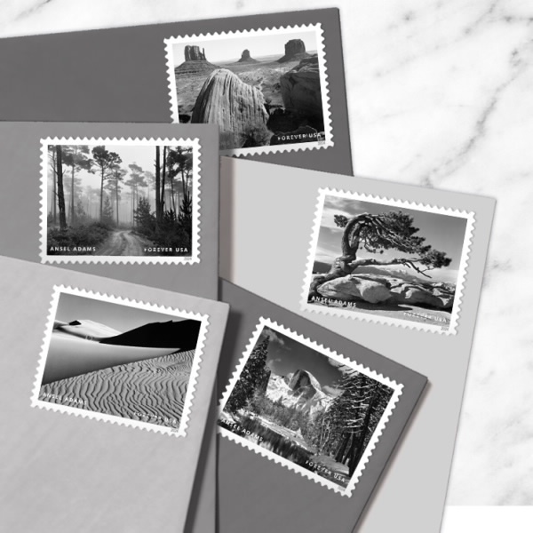 Ansel Adams Stamps, Sheet of 16