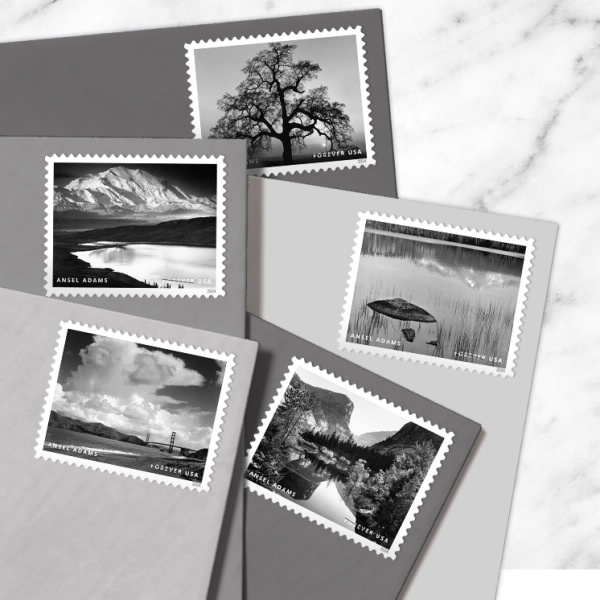 Ansel Adams Stamps, Sheet of 16