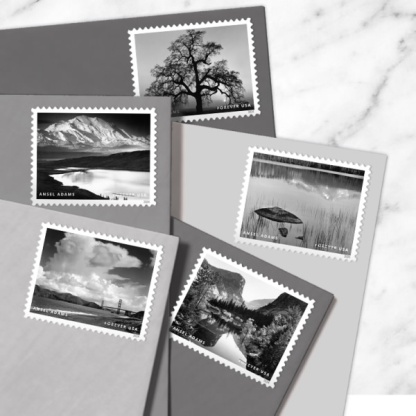 Ansel Adams Stamps, Sheet of 16
