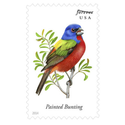 Songbirds Forever Stamps 2014