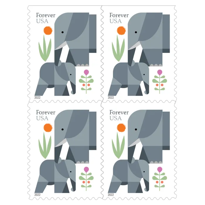 100PCS-Elephants 2022