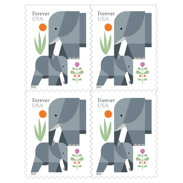 100PCS-Elephants 2022