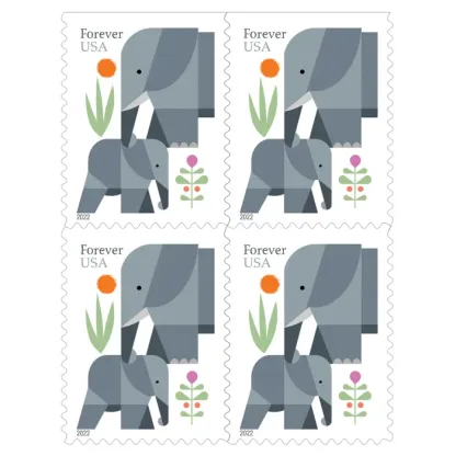 100PCS-Elephants 2022