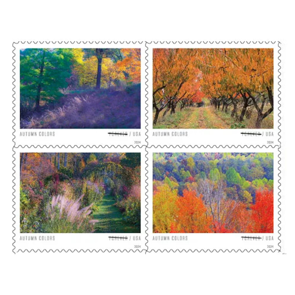 2024 Autumn Colors Forever Stamps