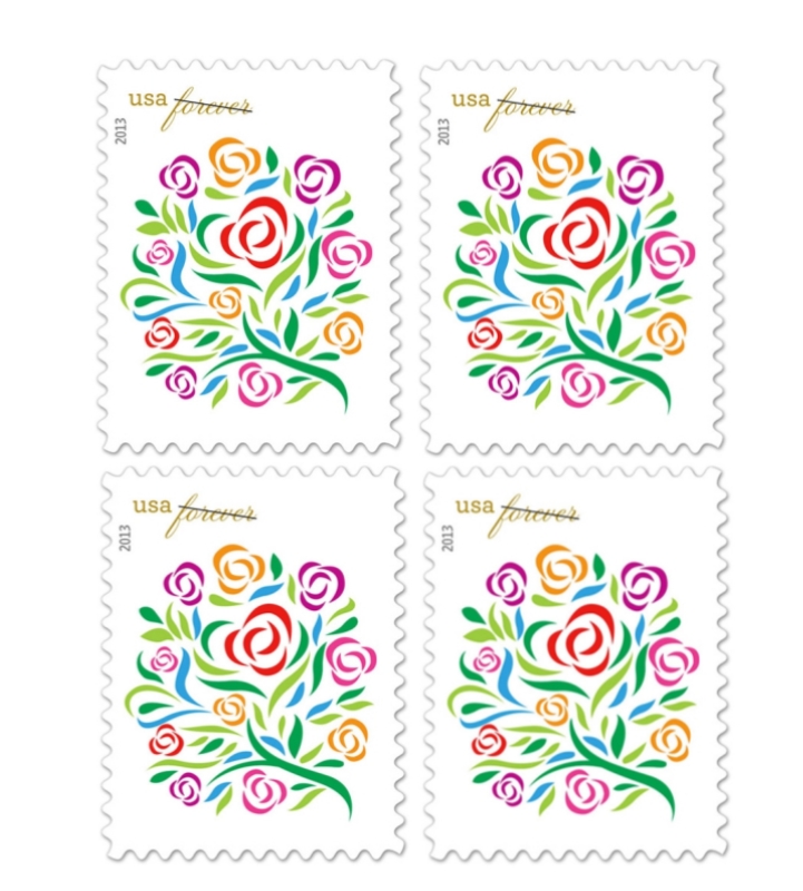 First-Class Forever Stamp - Wedding Series: Where Dreams Blossom