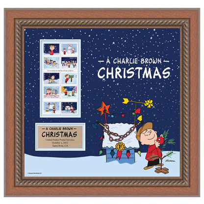 Charlie Brown Christmas Forever Stamps 2015