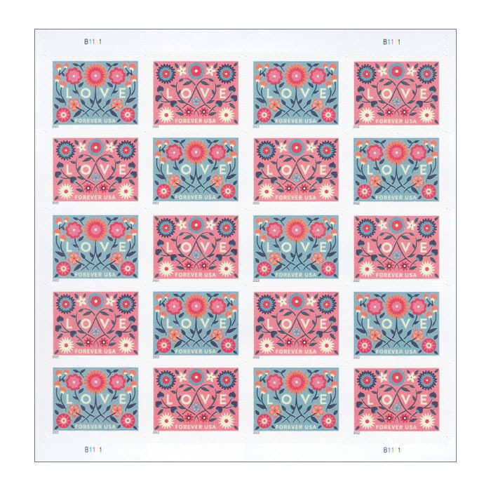 2022 Love Forever Stamps