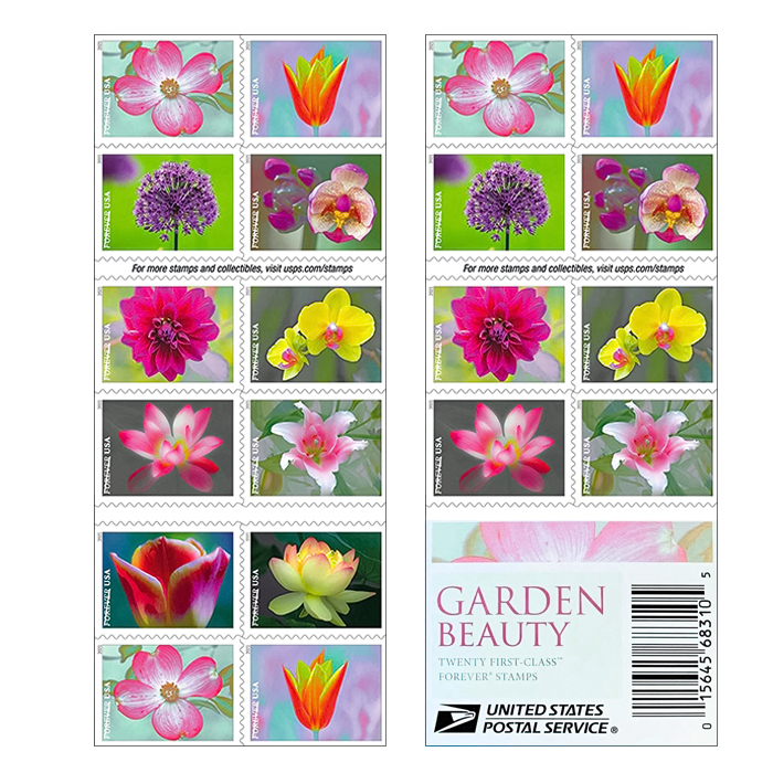 Garden Beauty Forever Stamps