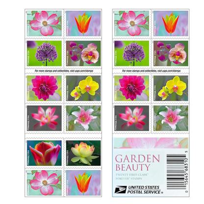 Garden Beauty Forever Stamps