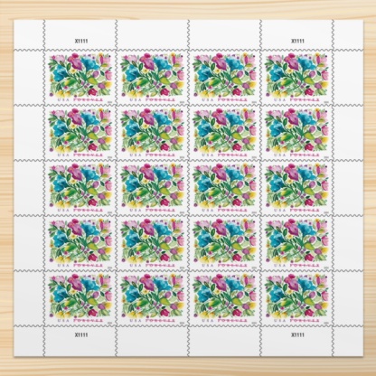 Celebration Blooms Stamps of 2024