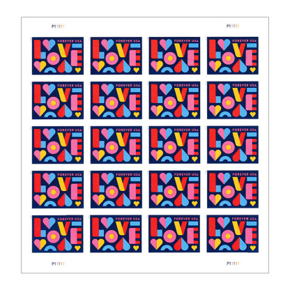 2021 Love Forever Stamps