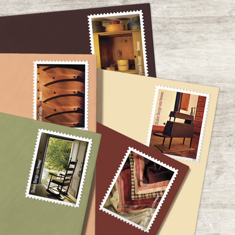 2024 Shaker Design Forever Stamps, Sheet of 12Forever 9.99c|Multiple Stamp Designs