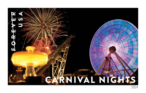 Carnival Nights Forever Stamps - 2024