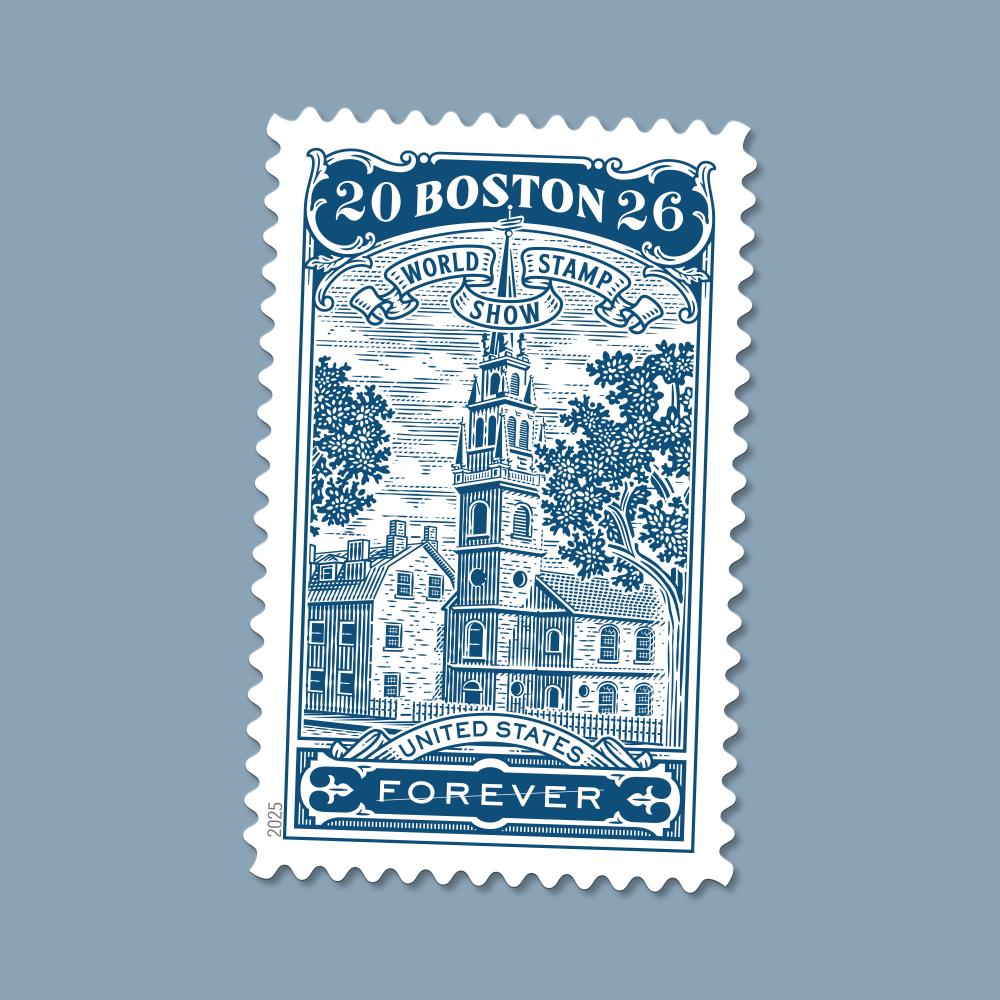  2026 Boston World Stamp Show  Forever Stamps