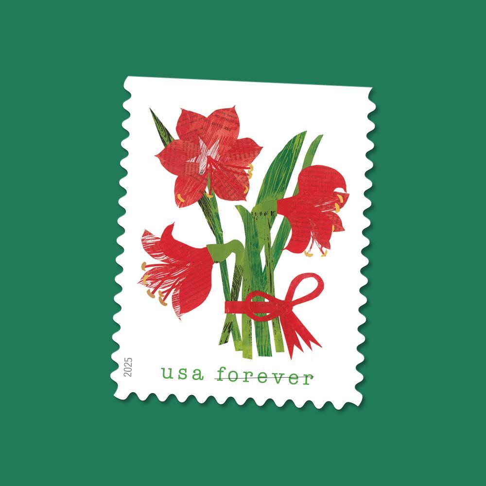 2025 Holiday Cheer Forever Stamps